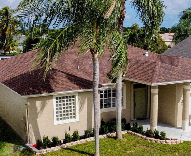 florida home upgraded by our roofing contractors