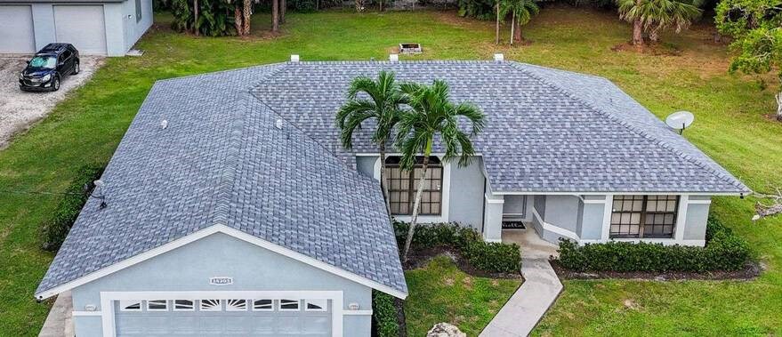 asphalt roof repair completed in west palm beach