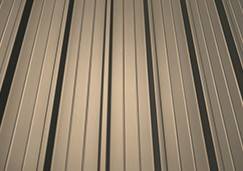 Tan Metal Roof