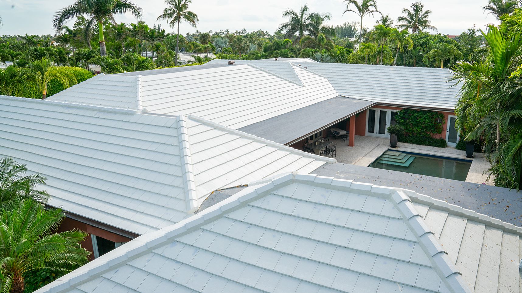 concrete tile roof